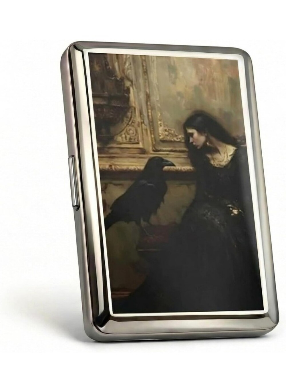 NEW! Vintage Style Gothic RFID Metal Wallet